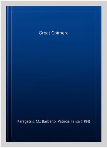 Great chimera paperback by - chimera,,