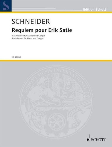 Requiem pour erik satie score - pour,