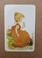 1 x Vintage Blank Back Swap Card - Sarah Kay SK69