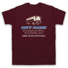 GAVIN & STACEY DAVE'S COACHES WE WILL GET YOU THERE TV MENS & WOMENS T-SHIRT