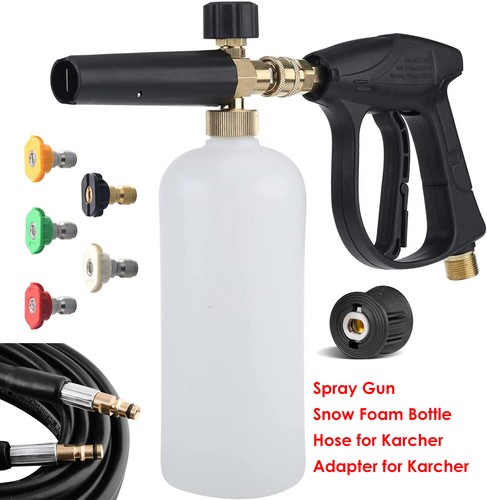 Pressure washer spray gun snow - pressure,