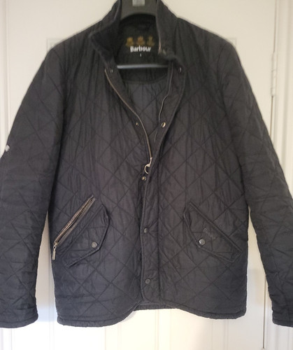 Men barbour quilted jacket - men's,