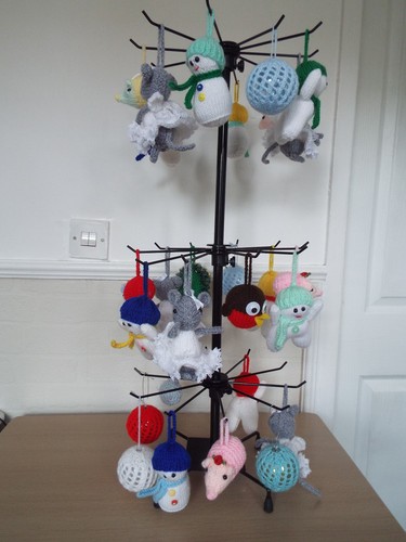 Hand knit hanging - hanging, christmas