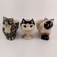 Quails Cats Egg Cups,  Simon &