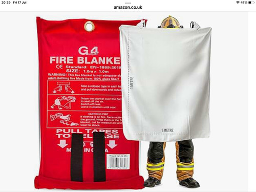 Fire blanket for - blanket, home