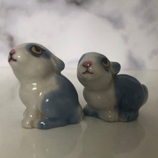 Wade Happy Families 2 Baby Rabbits (No Mother or Original Box)