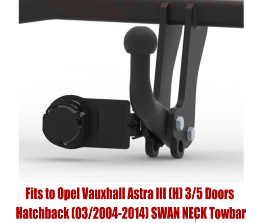 Swan neck tow bar - tow,