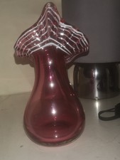 VERY NICE VINTAGE CRANBERRY GLASS