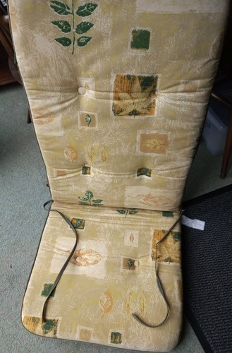 High back garden chair - back, cushion
