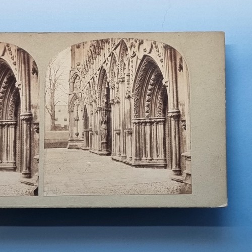 Lichfield stereoview c1855 - lichfield,