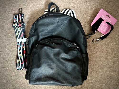 Pink lining vegan leather - pink,