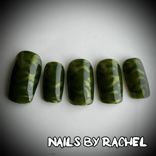 Hand painted press - on, nails