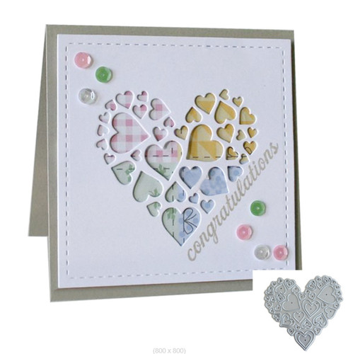 Heart metal cutting - metal,