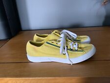 Ladies PF Flyers Yellow Canvas Pumps, Size 3.5