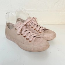 Converse Leather Trainers Rose