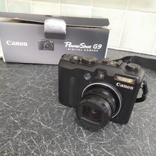 Canon Powershot G9 Digital Compact Camera Working w/ Canon 6x Zoom Lens PLS READ