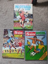 Old The sun soccer annuals 1977-1980