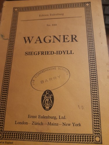 Wagner siegfried idyll - wagner/, idyll/