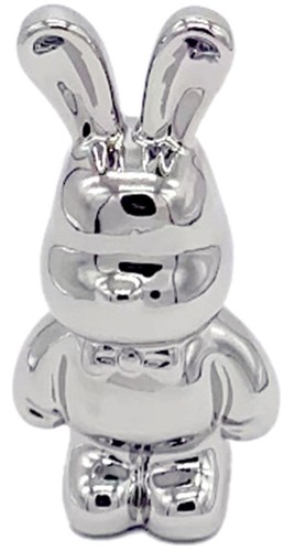 Ceramic standing rabbit - ceramic,