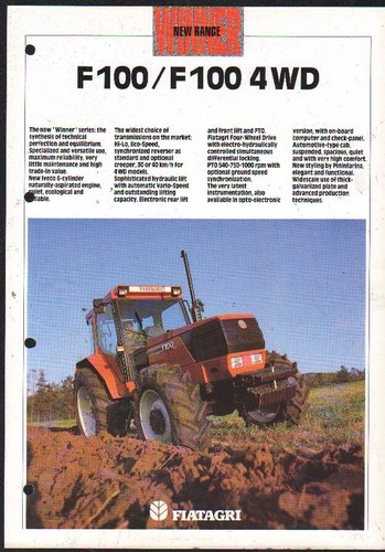 Fiatagri f100 4wd winner - 4wd,