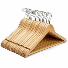 Wooden hangers suit - wooden, garment