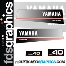 Yamaha 40hp autolube outboard
