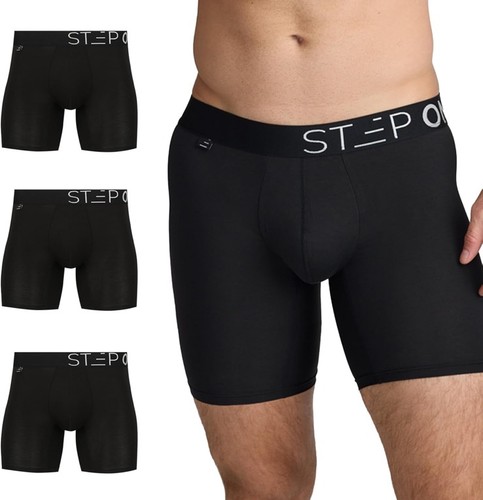 Step one mens bamboo boxer - step,