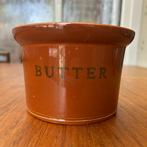 Vintage butter bowl retro - vintage,