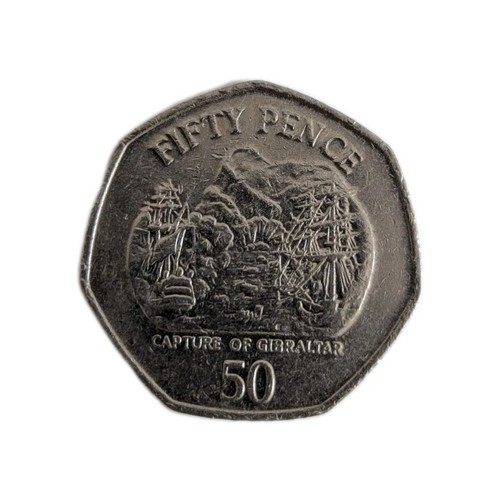 50p from gibraltar - from,
