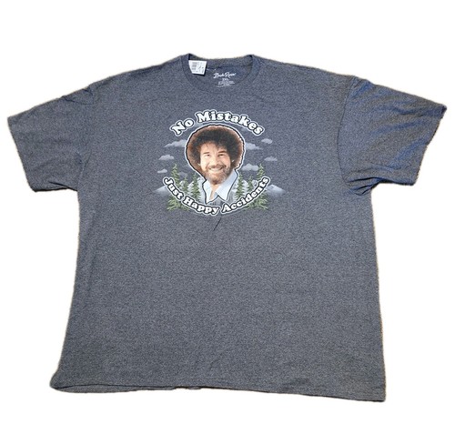 Bob ross painting - ross, dark