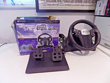 Game Expert Light Speed Racer Wheel+Pedals Set for PS2, Xbox, Gamecube Vintage