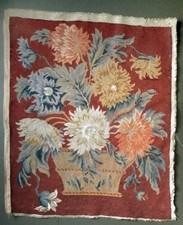 Antique Needlepoint Panel