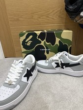 Bape Grey Shoes - Size 11