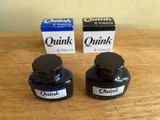 Vintage parker quink - quink, glass