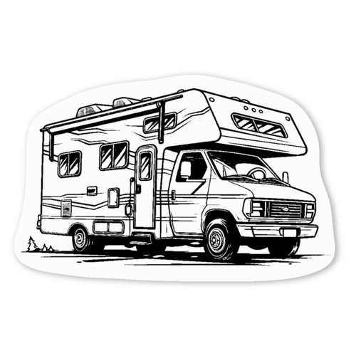 Recreational vehicle white - 'recreational,