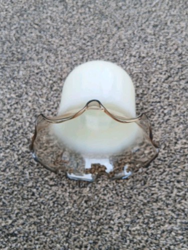 Vintage milk glass light - vintage,
