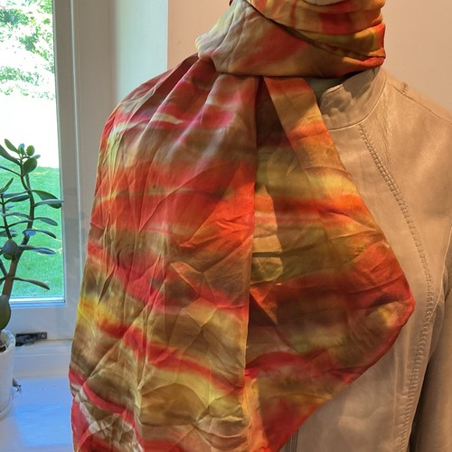 Beautiful vintage silk - vintage,