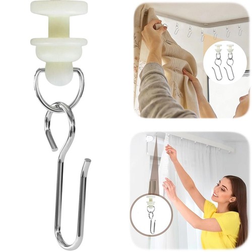 10pcs shower curtain pulley - shower,