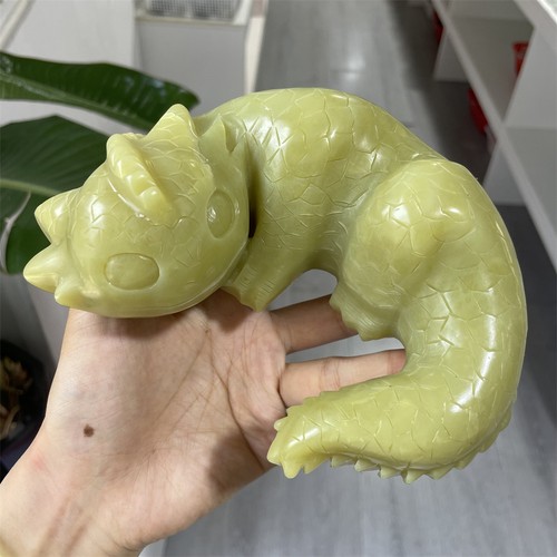 4lb natural xiuyan jade - 5.5",