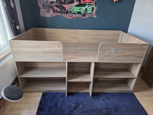 Mid sleeper bed with den - sleeper,