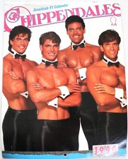CHIPPENDALES CALENDAR 1990