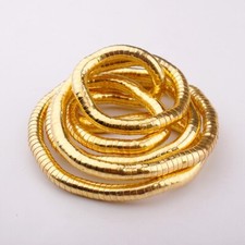 Gold color bendable snake - gold,