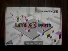 Cinema 3D Glasses Party Pack X 5 Bundle Cinema 3D Multi Pack