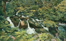 A Bit in Glen Lyn 1905 Sherborne Postmark Valentines 9944X