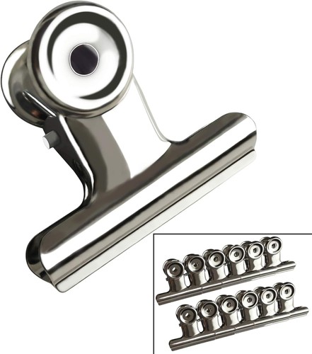 38mm bulldog clips round paper - round,