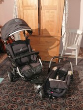 Baby/toddler Pushchair trike & Carrycot + accs'  (Jane Pro Slalom  & Matrix Cup)
