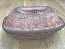 Vintage Romertopf #111 Bay Keramik Terracotta Unglazed Baking Dish
