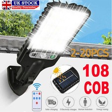 Solar Power LED PIR Motion