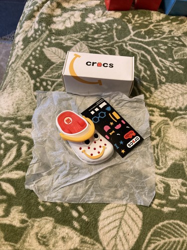 Mcdonald crocs white - mcdonald's,