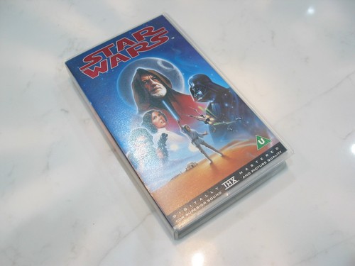 Star wars vhs tape - star, with
